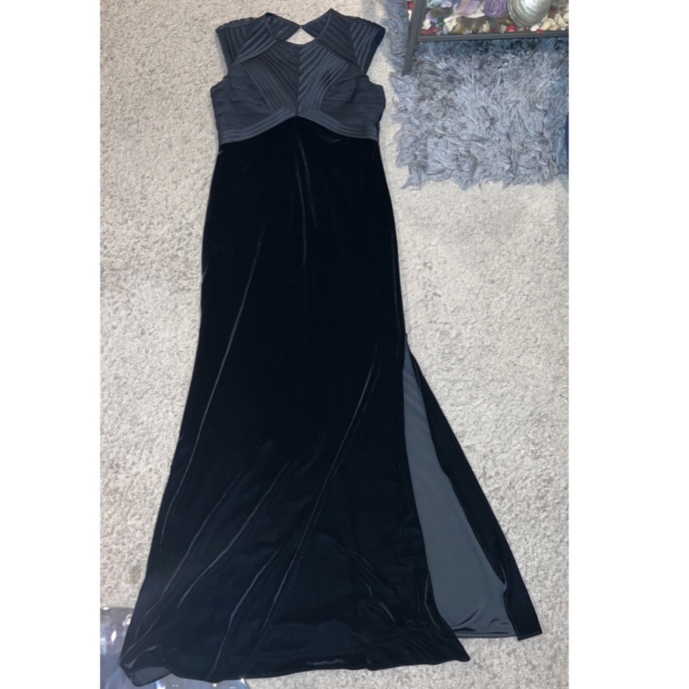 Black Velvet Betsy & Adam Gown